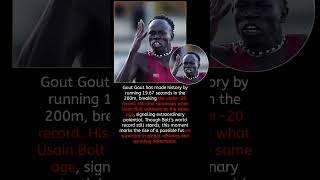 Gout Gout has made history by running 19.67 seconds #cinema #story #hollywood