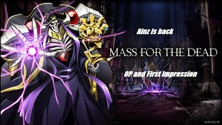 Overlord Mass for the Dead Global: OP and First impression (Friend ID at the end of the video）