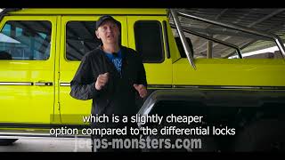 : Mercedes Gwagon conversion kit to 6x6. Body kit G63 6x6.