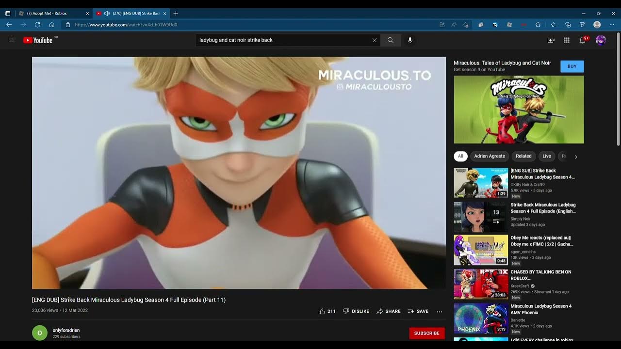 Miraculous Ladybug Season 4 Strike Back Full Episode ENG DUB Strike Back Miraculous Ladybug Season 4 Full Episode Part 11