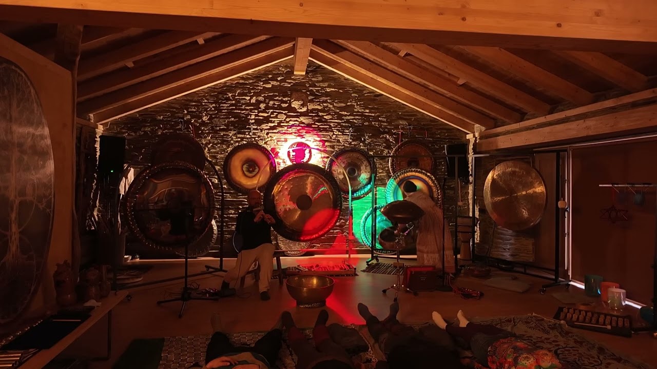 Inner Soundscape #gong #flauta #músicaespiritual #relaxingmusic  #tamborchamanico