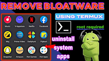 how to delete system apps rooted android | how to uninstall bloatware | by noob cyber tech