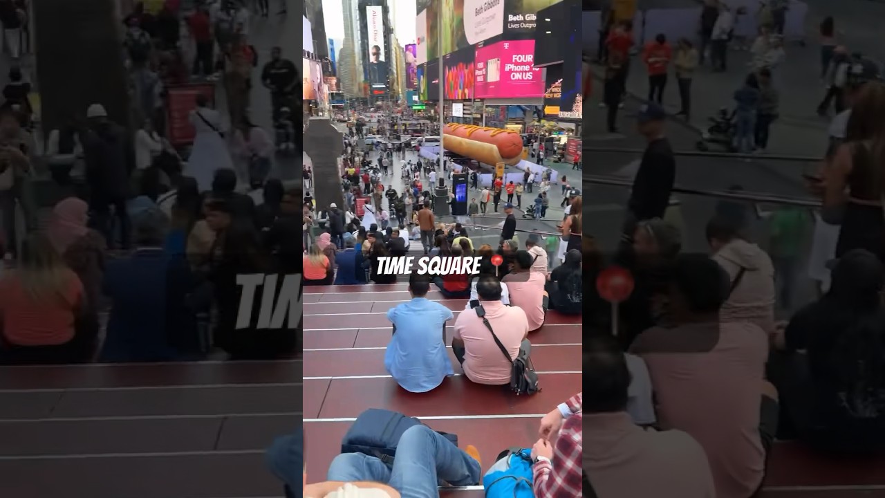 Time Square has some Characters 