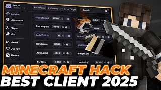 FREE Minecraft Cheat Client 2025 | Supported ALL Minecraft Versions | Kill Aura, Speeds & More!