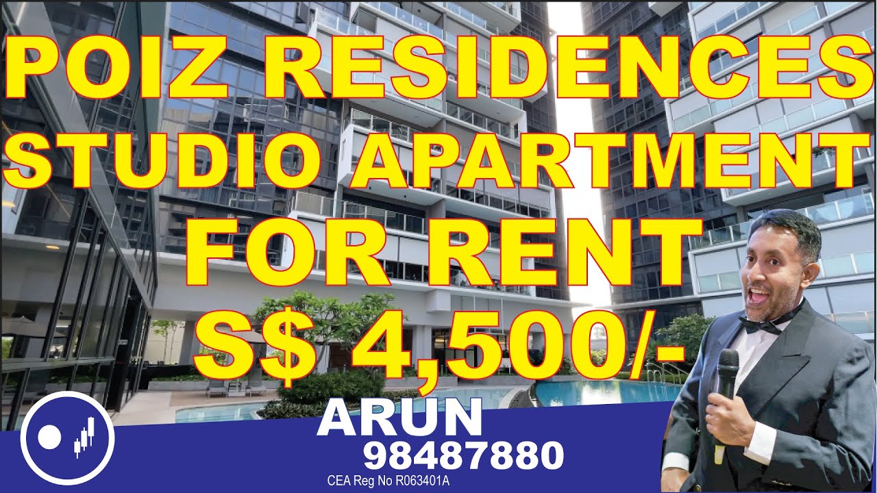 Poiz Residences - Studio Apartment for rent - $4,500