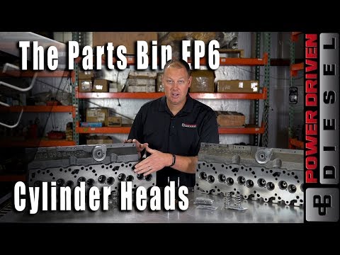 Cummins Diesel Cylinder Heads | Parts Bin EP 6 | Power Driven Diesel