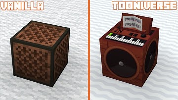 Vanilla vs Tooniverse | Texture Comparison