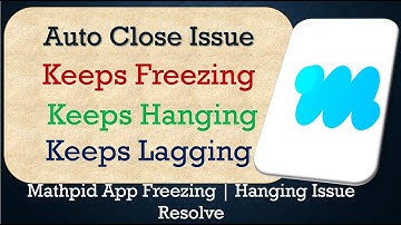 How to Fix Mathpid Auto Close | Keeps Hanging | Freezing | Lagging Issue Solve in Android