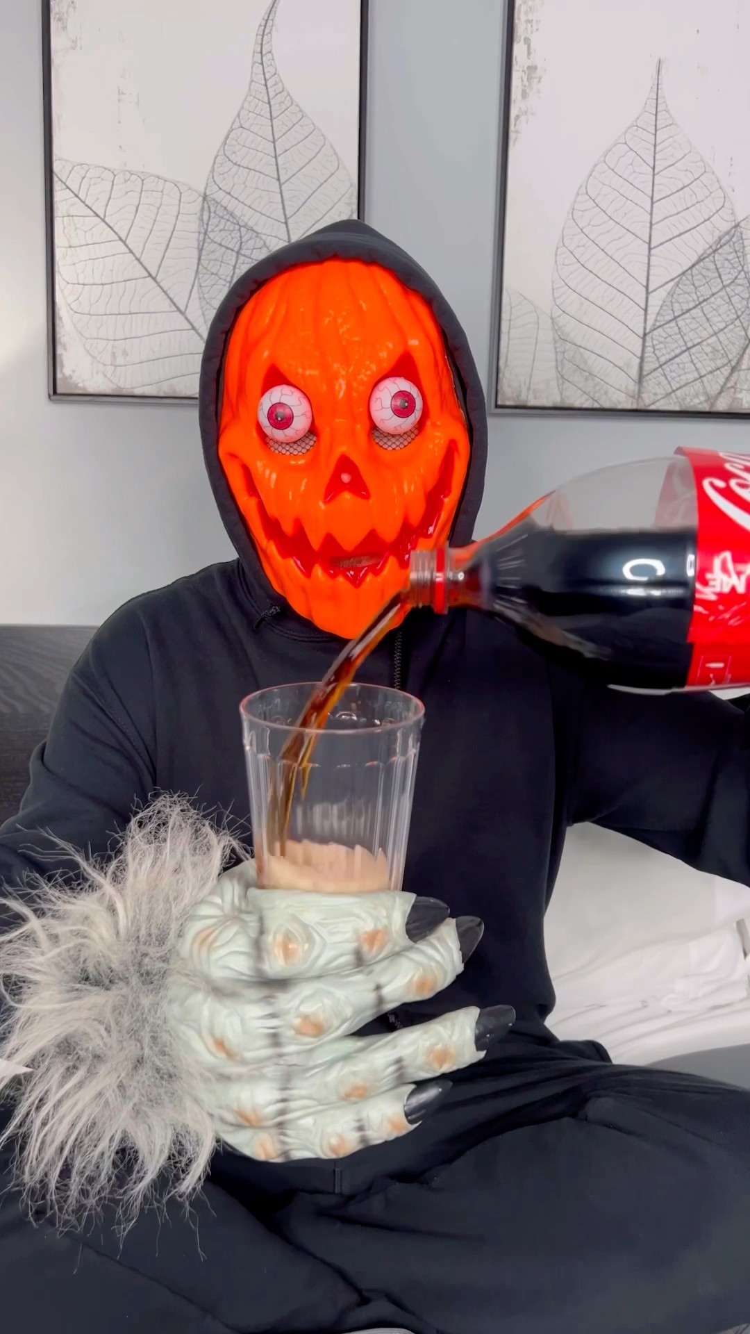 Clown and monster steal Coca-Cola ?? #shorts