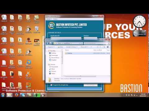 How to protect a video, MP4 and other data files? - video from Bastion Infotech