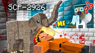 I Became SCP-2926 &quot;The Elephant&quot; in MINECRAFT! - Minecraft Trolling Video