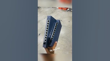 Hikvision poe switch unboxing