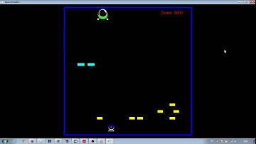 OpenGL Basic Space Invaders game