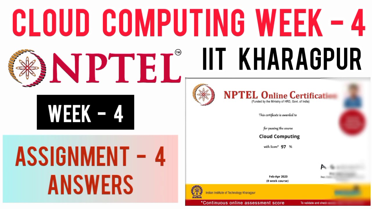 nptel cloud computing week 4 assignment answers