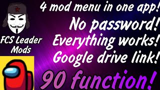 4 mod menu in one app! Among Us. screenshot 5