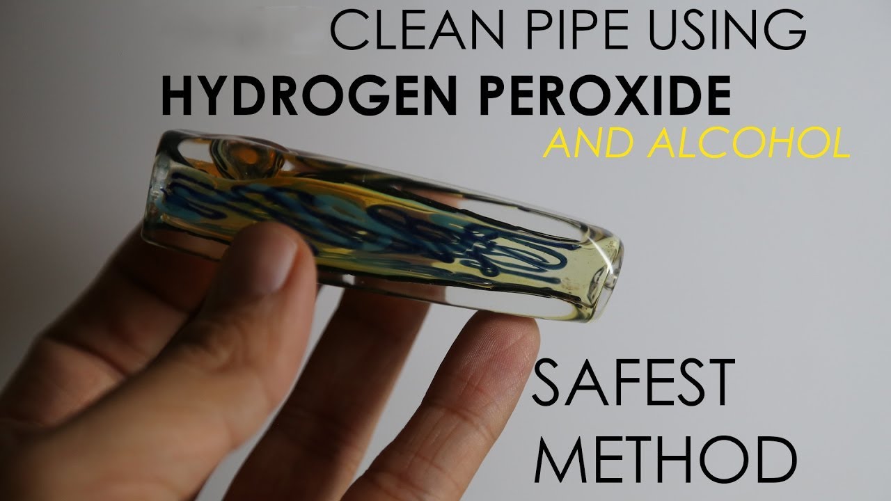 Can You Use Hydrogen Peroxide To Clean A Bong The Not So Fast Way To Clean A Glass Pipe Using Hydrogen Peroxide And Alcohol Youtube