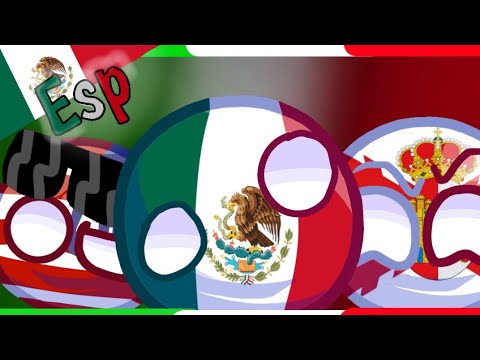 La Historia De México En 30 segundos 🇲🇽🌮 #mexico #history #countryballs #paises