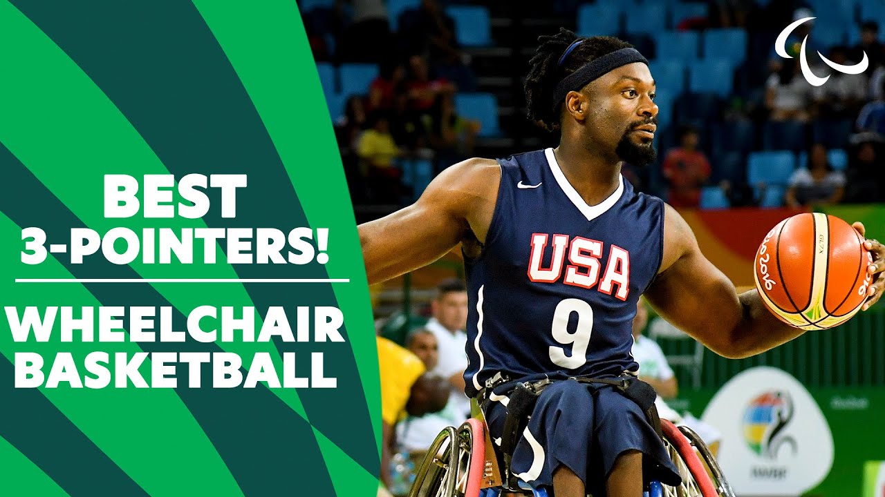 Greatest 3Pointers from Wheelchair Basketball Rio 2016 Paralympic Games YouTube