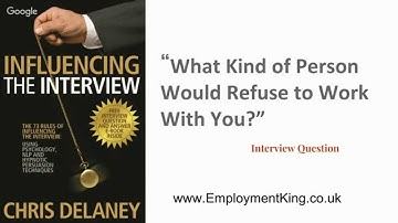 What Kind Of Person Would You Refuse To Work With?