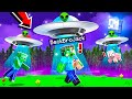 ALIENS *INVADED* MINECRAFT AND TRIED TO ABDUCT ME!