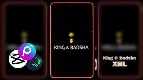 KING AND BADSHAH 👑🤴 Il New alight motion video editing XML 😎🔥 @sajideditz3831 #xml #viral #trending