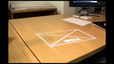 Ubi Displays Projected kinect