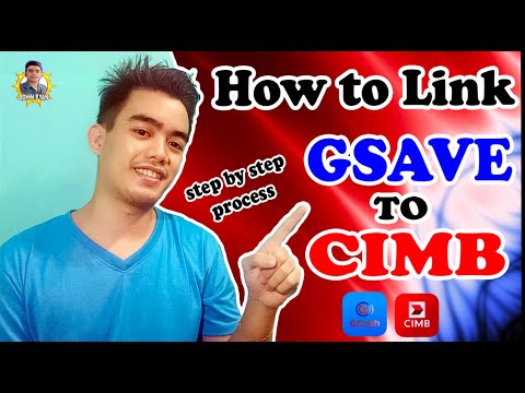 How to link Gcash Gsave to CIMB Bank | Step by step process on how to link Gsave to CIMB Bank