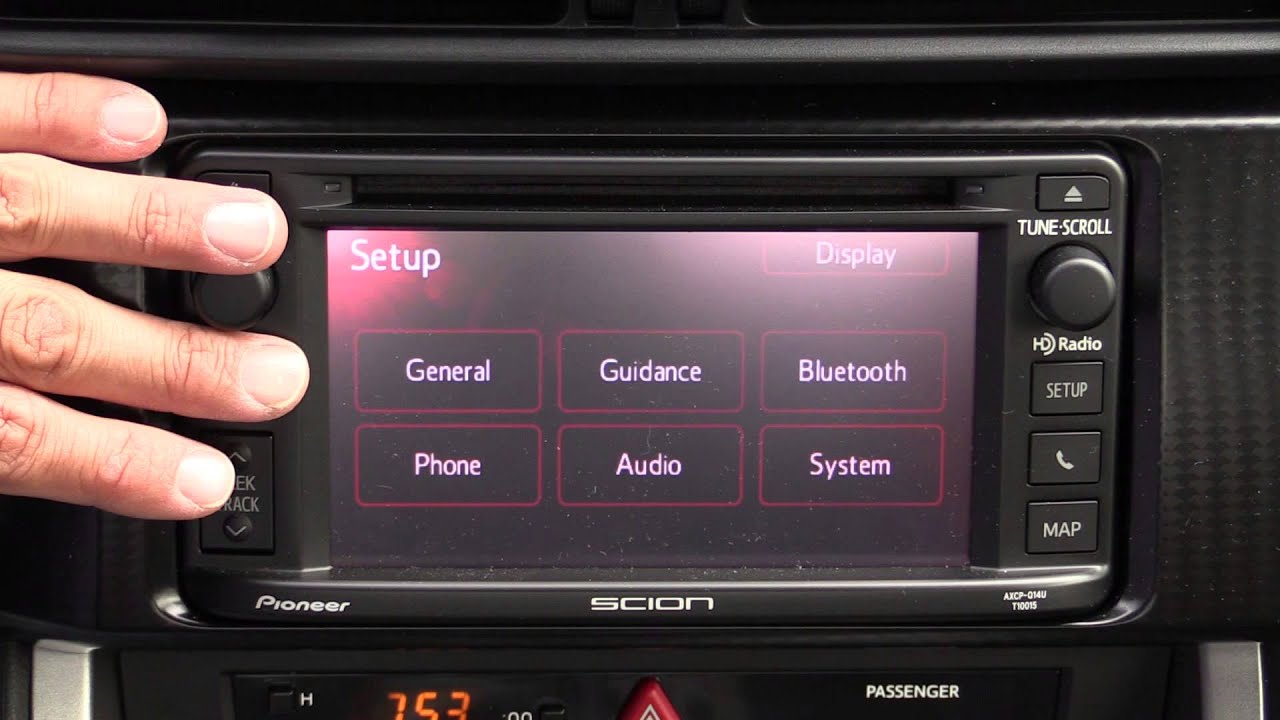 2014 Scion Touchscreen Audio Infotainment Review - YouTube