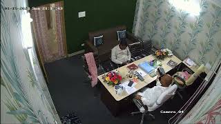 HIKVISION ANALOG BUILT IN MIC DOME CAMERA DEMO #hikvision#domecamera  #audiodome