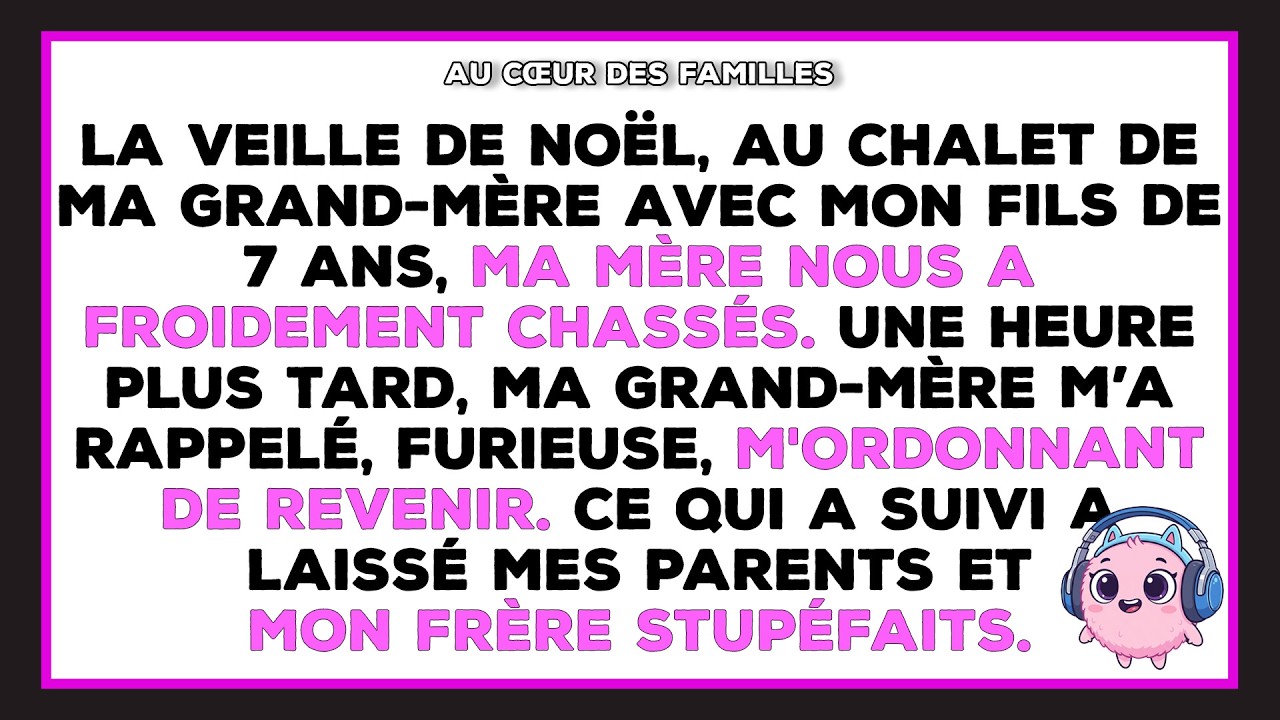 Je suis viré à Noël. Grand-mère voit la vidéo de sécurité et les laisse sans voix.