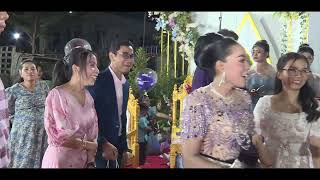 ពិធីទទួលភ្ញៀវពេលល្ងាច វាន់សិនិងបុរី  Khmer Wedding eps2.
