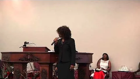 Evangelist Carla Graham Anniversary 2014 Pt 3