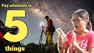 How to photograph milky way with Smartphone screenshot 1