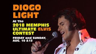 Diogo Light At The 2018 Memphis Ultimate Elvis Contest