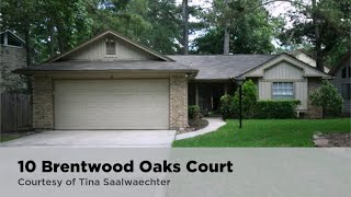 10 Brentwood Oaks Court Spring, Texas 77381 | Tina Saalwaechter | Homes for Sale