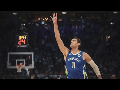 Highlights: Splash Mountain Erupts! | Brook Lopez seven 3-pointers | Bucks 113 – Cavs 98