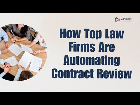 How Legal Firms Are Transforming Contract Management With AI-Powered Automation | ARDEM Incorporated