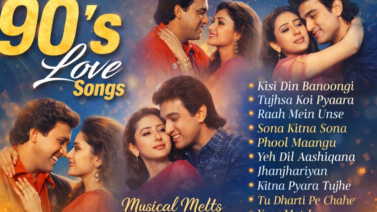 90s Old Hindi Bollywood Songs | Golden Hits Playlist I Credit@tipsofficial I Musical Melts