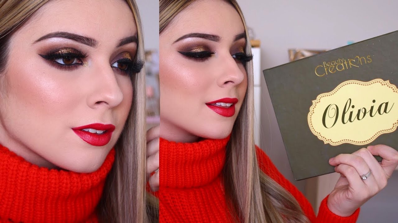 MAQUILLAJE GLAM CON OLIVIA BEAUTY CREATIONS | MONILLACA