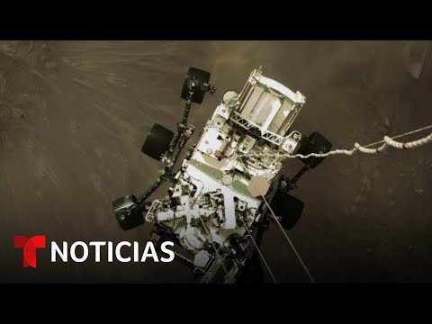 NASA presenta el video captado por el robot 'Perseverance' durante su descenso a Marte [Live Replay]