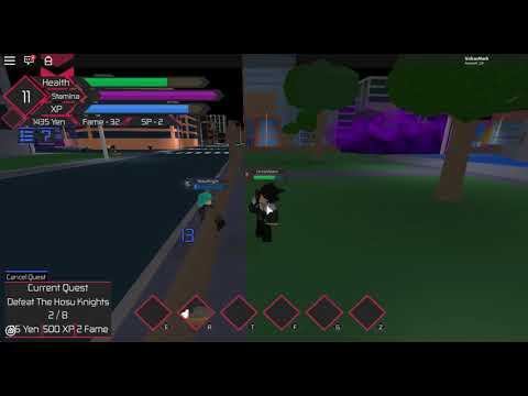 Roblox Heroes Online How To Level Up Fast Npc Glitch Youtube - roblox quest nes