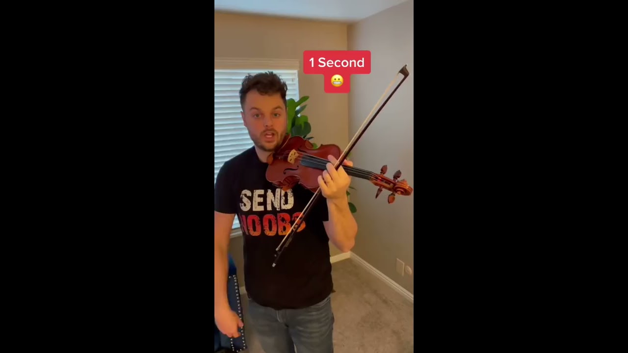 1 Day Vs 10 Years Of Playing Violin