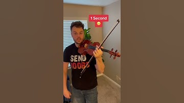 Thumbnail of 1 Day Vs 10 Years of Playing Violin