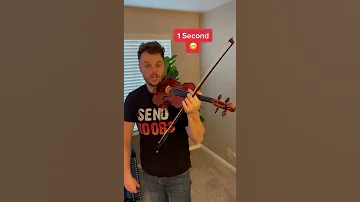 1 Day Vs 10 Years Of Playing Violin 