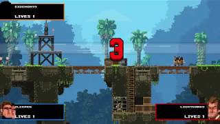 Broforce - 4 Player Lets Play