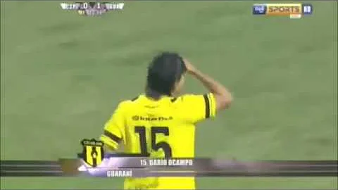 Club Guarani vs Cerro Porteo golazo de ocampo