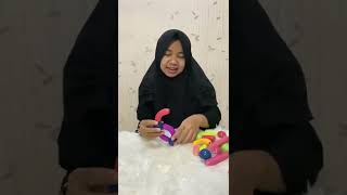 Belajar bentuk angka 1-10 dengan magnetic Stick #endahteawe #magneticstick #belajarangka