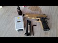 Sig Sauer Emperor Scorpion BB pistol Chrono speed Suppressor Tips