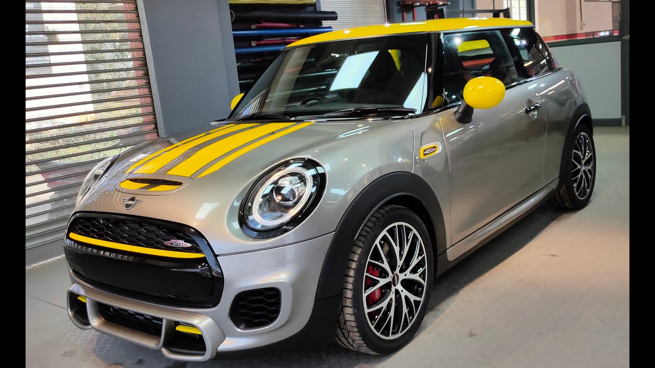 Mini Cooper JCW Vinyl wrap project by Team Motormind - YouTube