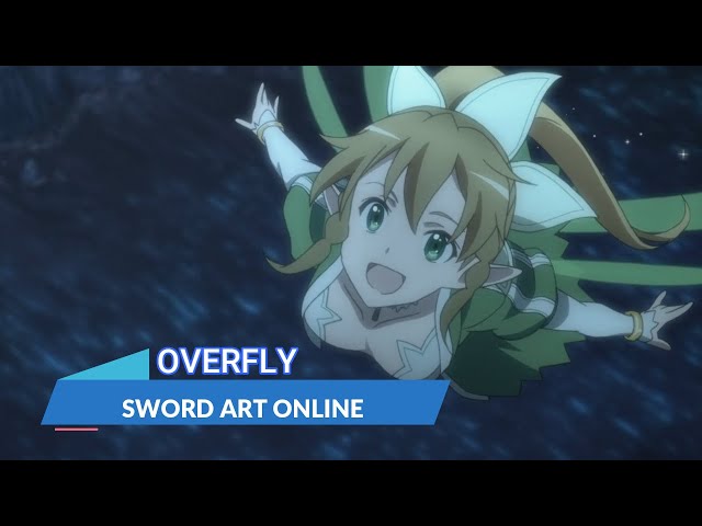 『LYRICS AMV』SWORD ART ONLINE ED 2 FULL「OVERFLY - LUNA HARUNA」 class=